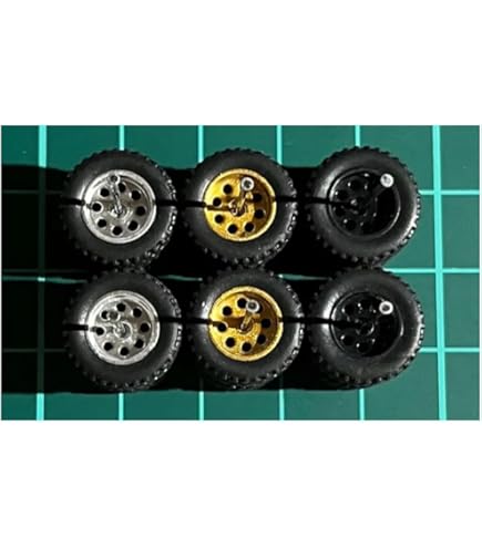 Amazon | 1/64 カスタム ホイール 4台分 シルバーメッキ仕様