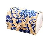 シンプルなクリエイティブバンブーブラインド木製ジュエリーボックスの5つの小品