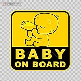 装飾ビニールステッカーBaby On Boardグラフィックステッカーデカール1ステッカー装飾バイクd217 8 x df6 16 In. DT17V801361600