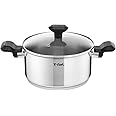 ティファール 両手鍋 20cm IH対応 「 コンフォートマックス IH ステンレス シチューパン 」 C99544 取っ手つき T-fal