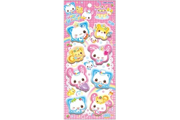 カミオジャパン シール もーっともっちりシール ハッピーマーチ 229914