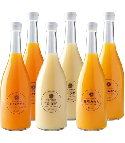 Amazon.co.jp: 愛媛産 はるかジュース720mlx12本入り・スクリュー