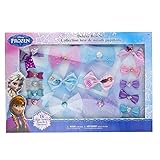 Disney Frozen Deluxe Bow Set 16 Boutique Ribbon Hair Bows For Teens Girls Toddlers [並行輸入品]
