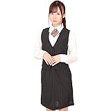 [BeWith] 秘密倶楽部 OL 制服 秘書 黒 白 Mサイズ コスプレ コスチューム レディース
