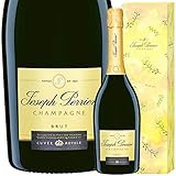 NV キュヴェ ロワイヤル ブリュット ジョセフ ペリエ ギフト ボックス 正規品 シャンパン 辛口 白 ミモザ 化粧箱 GIFTBOX 750ml Joseph Perrier Cuvee Royale Brut Mimosa BOX