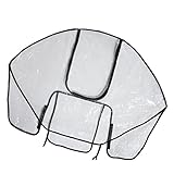 Phenovo　ユニバーサル　ベビーカー　乳母車　レインカバー　防風　防塵　蚊帳　全3パタン - ＃3