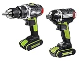 Rockwell RK1807K2 20V Brushless Drill/Impact Driver Combo Kit, 2-Piece [並行輸入品]
