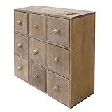 azi-azi インテリア ハンドメイド 小物入れ 9キューブドロワーズ AZ-707