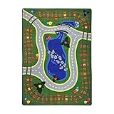 Joy Carpets Kid Essentials Early Childhood Alphabet Express Rug Multicolored 7'8 x 10'9 [並行輸入品]
