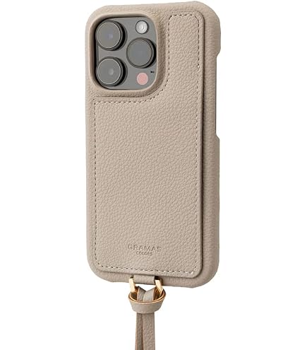 Amazon.co.jp: GRAMAS iPhone 13 Pro Max Case, Leatherette Back