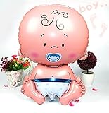 XL BABY BOY GIRL FOIL BALLOON FOR BABY SHOWER CHRISTENING NEWBORN BIRTHDAY PARTY BALLOONS (2. BABY B