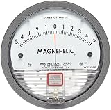 Dwyer Magnehelic Series 2000 Differential Pressure Gauge, Range 5-0-5"WC [並行輸入品]