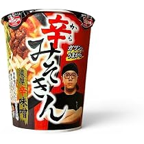 Amazon.co.jp: 【お試し】辛みそきん 濃厚辛味噌 カップ麺 (4個まで