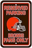 NFL Baltimore Ravensプラスチック駐車場サイン オレンジ