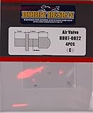 ホビーデザイン HD07-0022 タイヤエアバルブ 1/24 自動車用 (C)