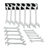 Martin OB18K Hydraulic Wrench Set, 18 Pieces ranging from 11/32" x 11/32" to 1-1/2" x 1-1/2" in Roll