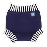 Splash About スプラッシュアバウト ハッピーナッピー ネイビーホワイトストライプ HNNS ベビー 赤ちゃん