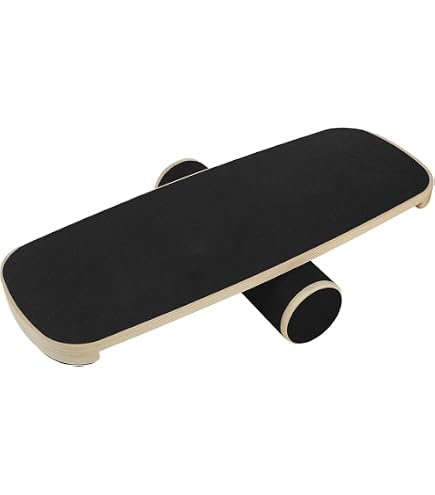 Amazon | 【360度回転する】Whirly Board バランスボード 木製 体幹