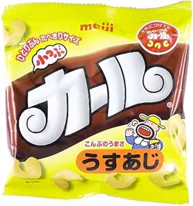 Amazon 明治 小つぶカールうすあじ 14g 10個 明治 スナック菓子 通販