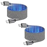 日本の中小企業 MSL FORCE CtoC (Type-C/USB-C) 急速充電 スパイラルケーブル マグネット吸着 PD 65W データ転送 480Mbps 形状記憶 msl001 1m (ケーブル単品2本)