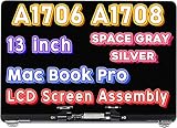 スペースグレー Retina LCDスクリーンディスプレイアセンブリ MacBook Pro 13インチ A1706 A1708用