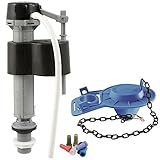 Plumbcraft 7029600 2 "水セーバーユニバーサルトイレ塗りつぶしバルブキット 2" Flapper 7029600 1