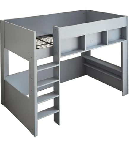 IKEA SMÅSTAD ロフトベッド 引出付きデスク　専用椅子と電気付 SMÅSTAD スモースタード ロフトベッド, ホワイト ホワイト/デスク付き