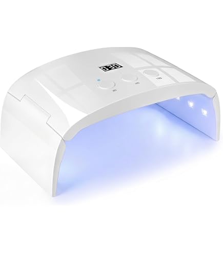 Amazon | 【フットネイル用ライト】2本アーム式LED/UVライト クランプ