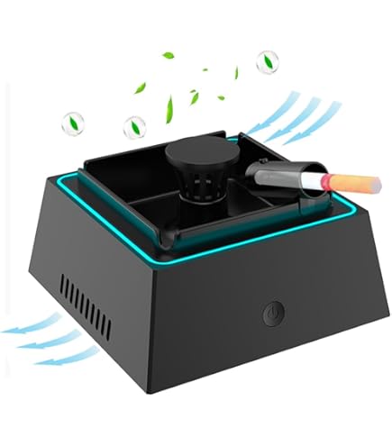 Amazon.co.jp: 喫煙ブース タバコ煙吸引機 灰皿 空気清浄機 USB充電式 
