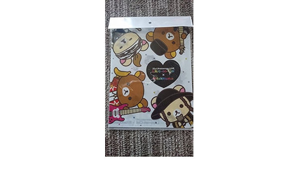 Amazon Co Jp L Arc En Ciel ラルク 25th リラックマ クリアホルダー おもちゃ