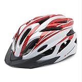 HelloPretty B 自転車用 サイクリング 超軽量 高剛性！一体成型 ヘルメット (red)