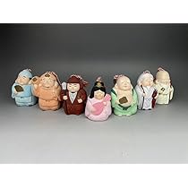 七福神　土鈴　昭峰窯　郷土玩具　土人形　縁起物 七福神 土鈴 昭峰窯 郷土玩具 土人形 縁起物 - メルカリ