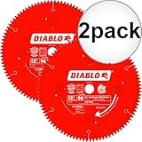 Diablo d1296 N 12 " 96t diablotm非鉄&プラスチックChop /スライドMiter Saw B