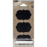 Hampton Art Chalkboard Shapes Sticker [並行輸入品]