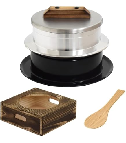 Amazon.co.jp: ごはん釜 3合炊き 昔ながらの「かまど炊き」を再現 新米