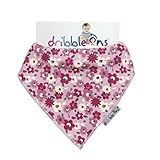 Bavoir Magique Bandana DRIBBLE'ONS Fleur Ditsy
