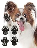 犬 滑り止め 足裏 保護シール 肉球 犬用 すべり どめ マット (2足セット（8枚）, S)