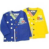 【アウトレット】 Bobson カーディガン(80～130cm) キムラタンの子供服 ブルー 90 ( 77130x77630-143 )