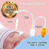 Baby Nasal Aspirator - The Baby Nose Suction Snot Sucker for a Clean and Comfy Nose by Archer Baby A