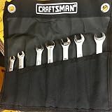Craftsman組み合わせレンチセットメトリック7 Piece 8 mm 9 mm 10 mm 11 mm 12 mm 13 mm