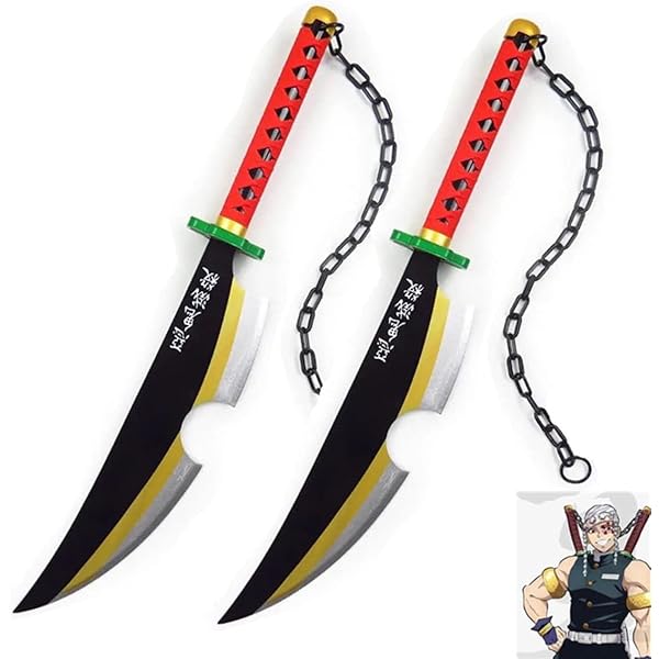 Amazon.co.jp: 鬼滅の刃 日輪刀キーチェーン 宇髄天元 : ファッション