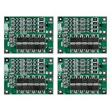QCCAN 4S 40A 14.8V 16.8V リチウムイオンリチウムバッテリー保護ボード PCB BMS充電器保護回路 ドリルモーター用 (4S 40A)