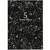 ARTEMIS アーティミス 日記帳 5年連用 B6 星座 黒 DP5-SE BK