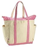 キャンバスベビーおむつバッグ – これらのトートバッグは十分にLarge Carry All Your Baby Care Essentials。Includesサイドポケット、肩ハンドルとファスナー