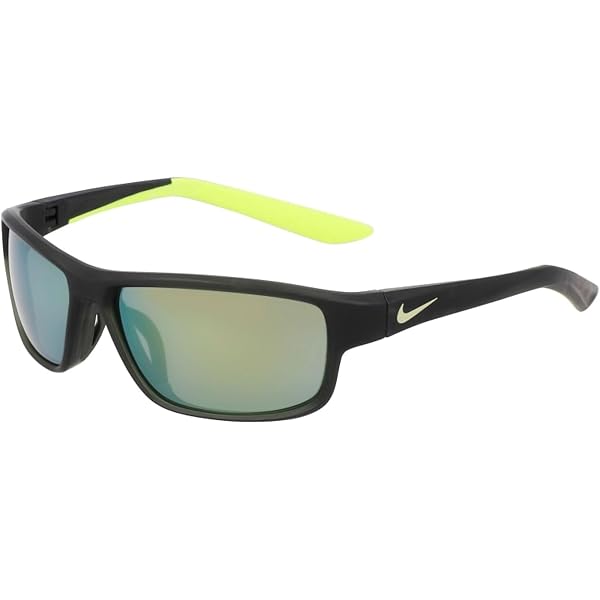 Amazon | Nike メンズ アドレナリン M サングラス (ホワイト/グレー