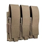 タスマニアンタイガー 3シングル マグポーチ MP7 VL 生産完了モデル (コヨーテブラウン 7271.346) Tasmanian Tiger 3 SGL Mag Pouch MP7 VL