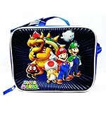 1 X Super Mario Brothers and Friends Soft Insulated School Lunch Box [並行輸入品]