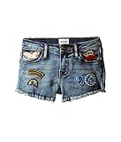 [ハドソン] Hudson Kids ガールズ 2 1/2 Fray Hem Patched Up Shorts in Ryder (Toddler/Little Kids) パンツ Ryder 4 