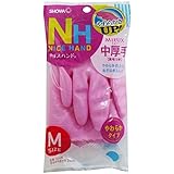 ショーワ ナイスハンドミュー中厚手 M ピンク 10双
