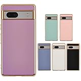 Pixel 7a ケース グーグル ピクセル7a Google Pixel7a カバー TPU ソフトケース おしゃれ かわいい スマホケース 携帯カバー スマホカバー 薄型 保護 耐衝撃 au softbank docomo パープル A015P7A